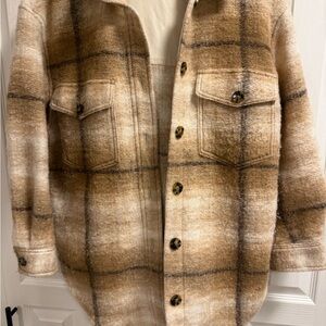 Wilfred Ganna Shirt Jacket Plaid